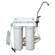 Image of a twin ultrasafe undersink filtration system